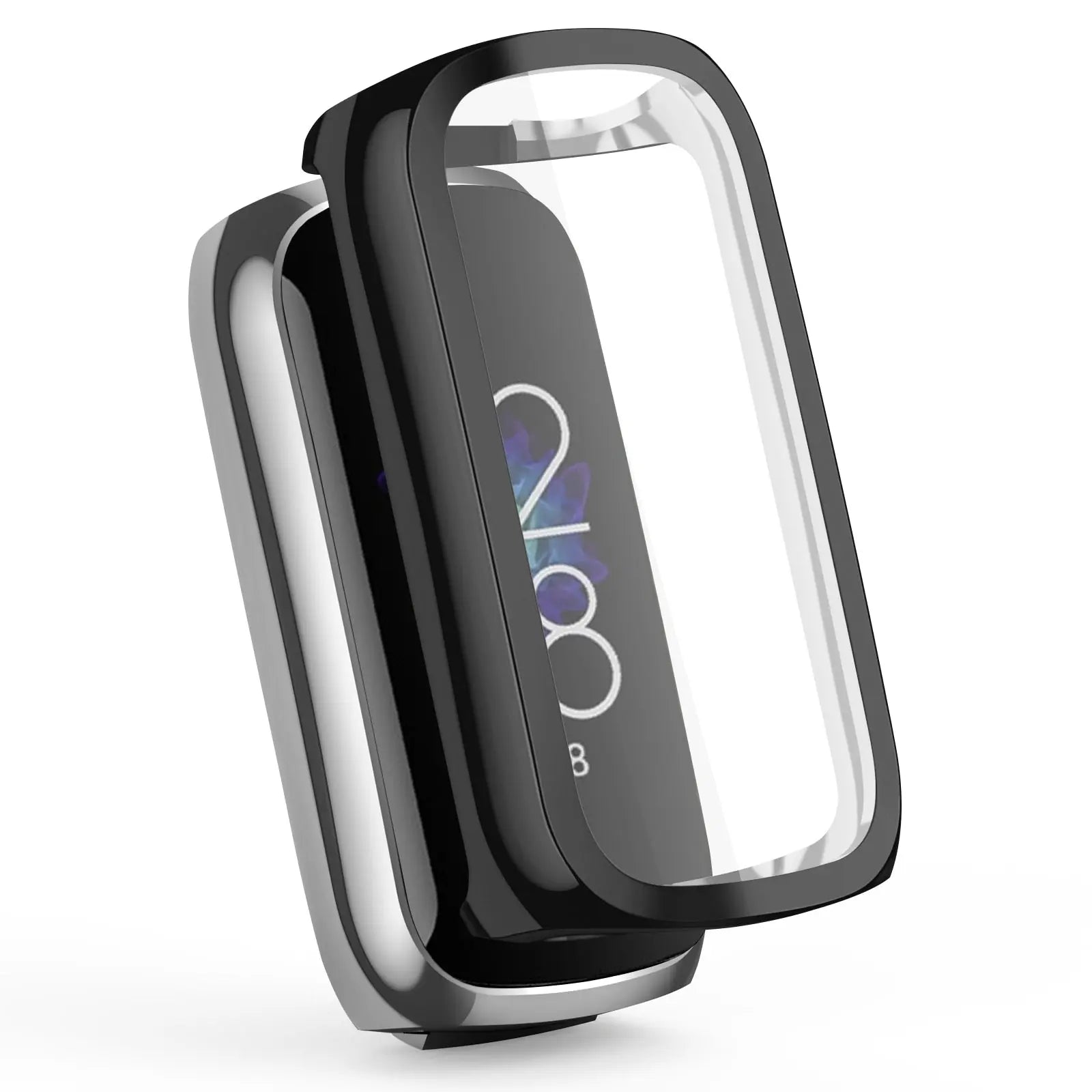 Protective Case For Fitbit Luxe Strap Full Screen Protector Cover Smart watch Bumper Soft TPU Plating Durable Shell Accessories - Pinnacle Luxuries