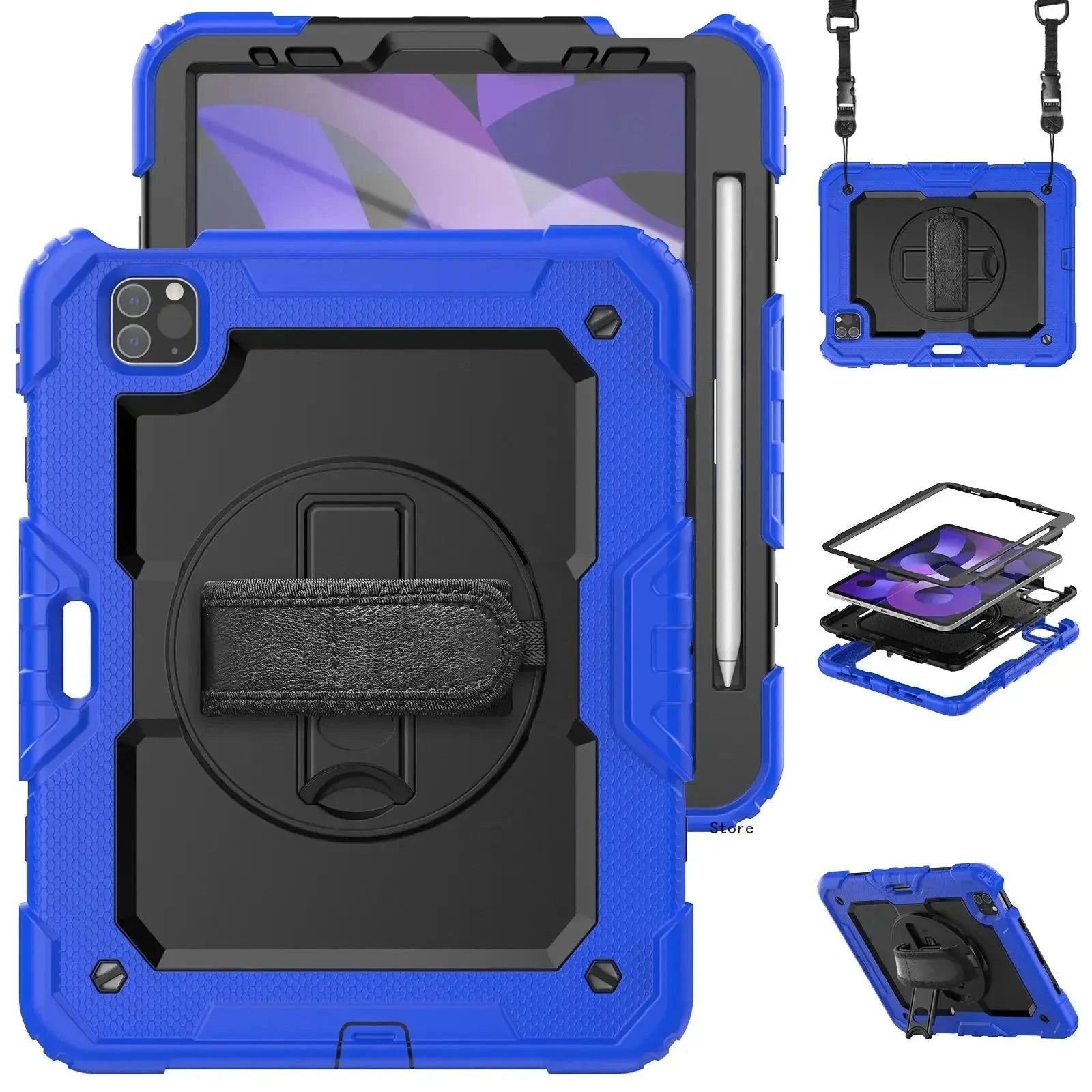 RhinoArmor Heavy Duty Rugged Case for 2024 iPad Air 11 & iPad Air 13