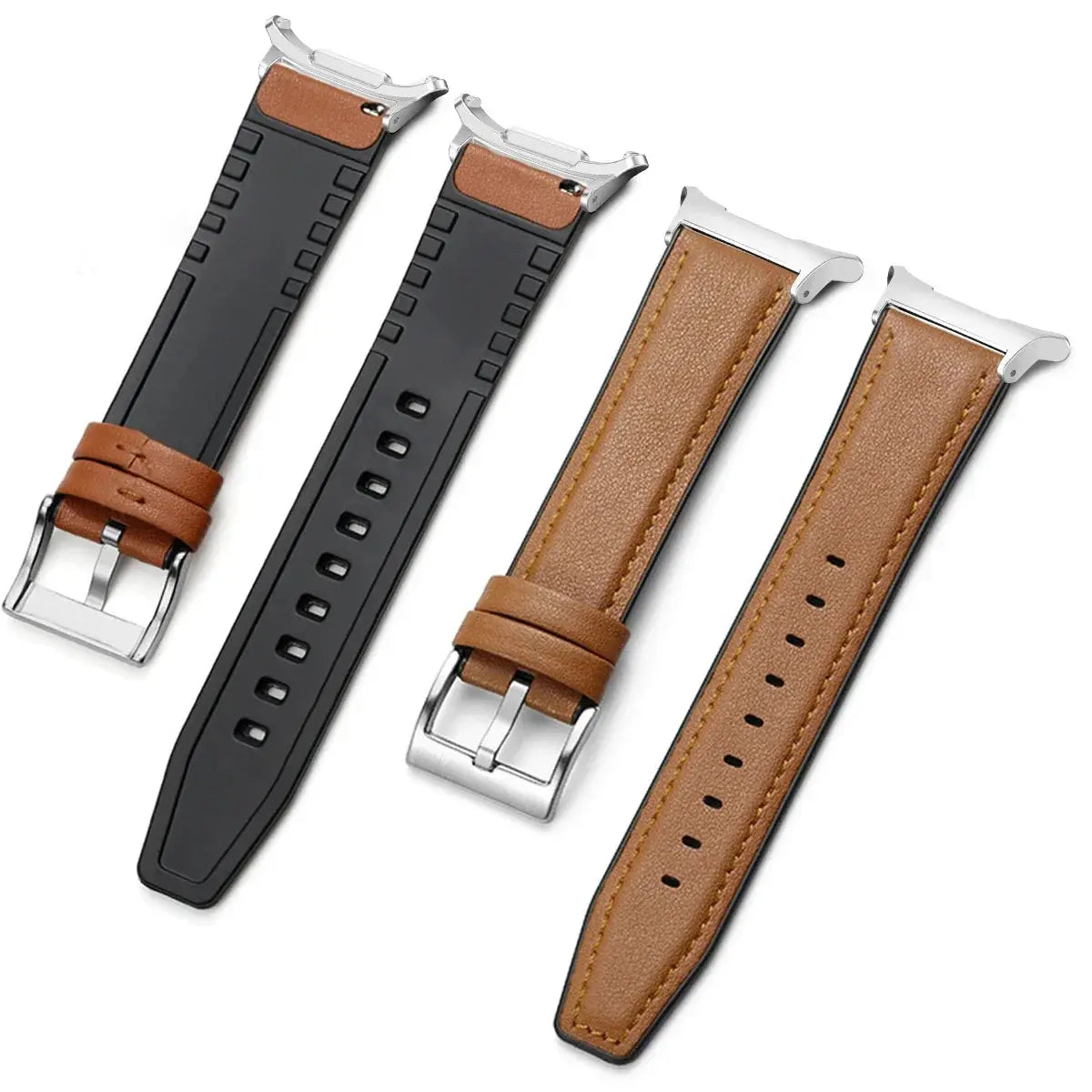 Leather No Gaps Band for Samsung Galaxy Watch 7 ULTRA 47mm Men Strap for galaxy watch ultra7 47mm for Bracelet Curved End Correa Pinnacle Luxuries