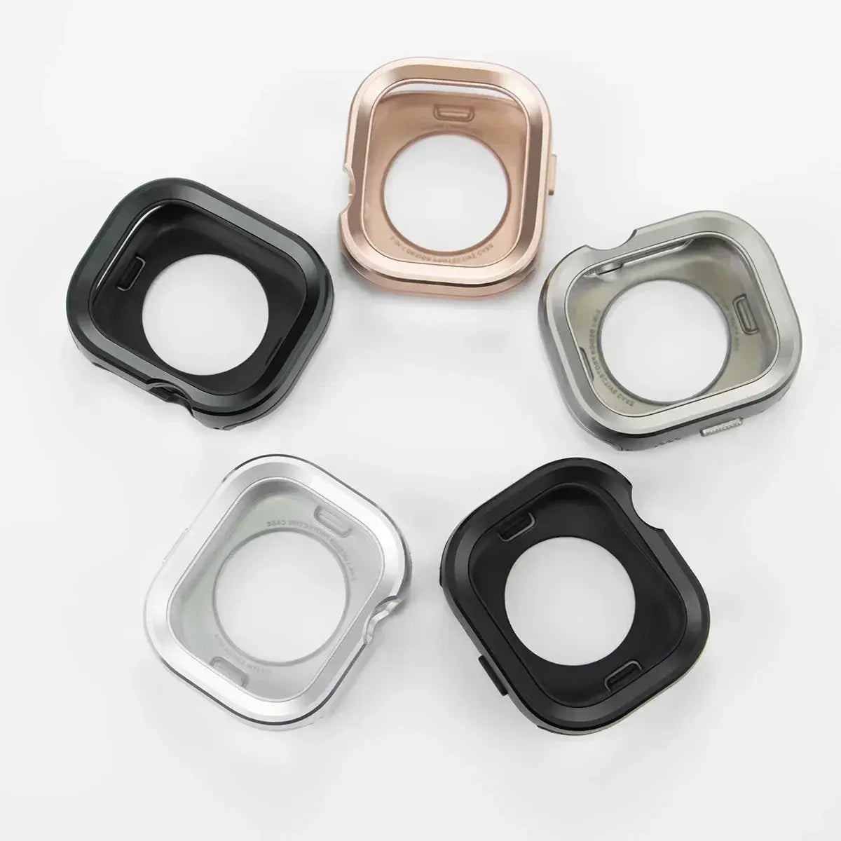 Metal Cover for Apple Watch Ultra Case 49mm 45mm 41mm 44mm 40mm Bumper Frame Shell Protector for iWatch Series SE 8 Ultra 7 6 5 Pinnacle Luxuries