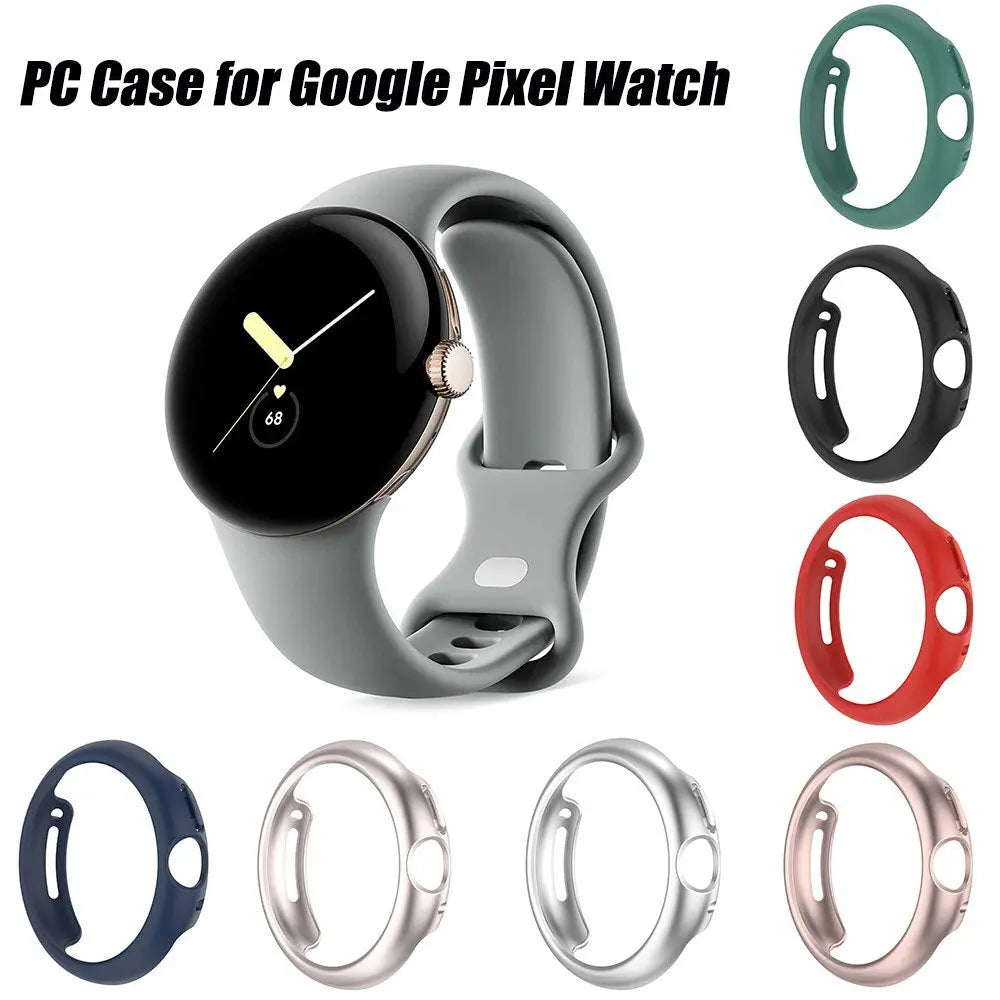 PC Watch Hollow Case Bumper Screen Protector For Google Pixel Watch - Pinnacle Luxuries