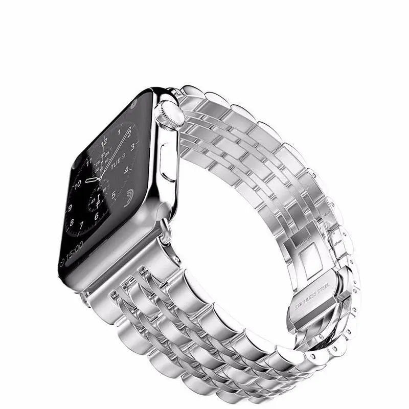 Ultimate Stainless Steel Apple Watch Band Case - Pinnacle Luxuries