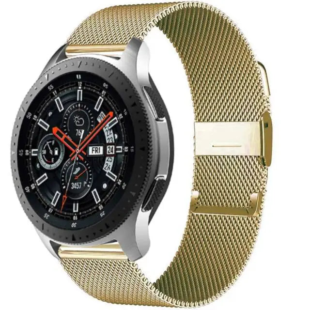 Pristine Steel Mesh Band For Samsung Galaxy Watch 4 - Pinnacle Luxuries