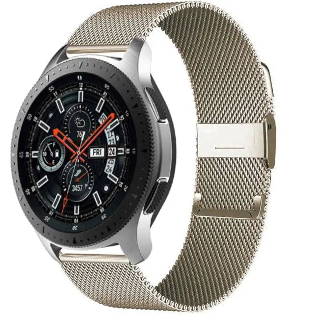 Pristine Steel Mesh Band For Samsung Galaxy Watch 4 - Pinnacle Luxuries