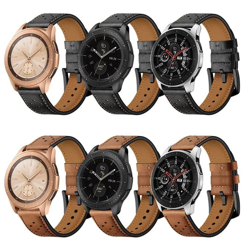 Premium Luxury Genuine Leather Band For Samsung Galaxy Watch - Pinnacle Luxuries