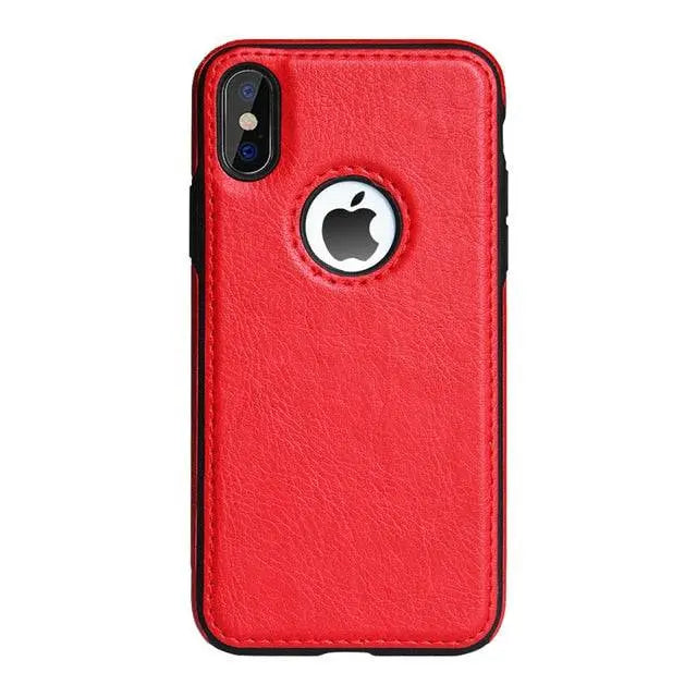 Pinnacle Custom Vintage Leather Apple iPhone Case - Pinnacle Luxuries